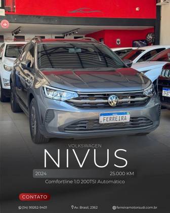 VOLKSWAGEN NIVUS 1.0 200 TSI TOTAL FLEX COMFORTLINE AUTOMÁTICO